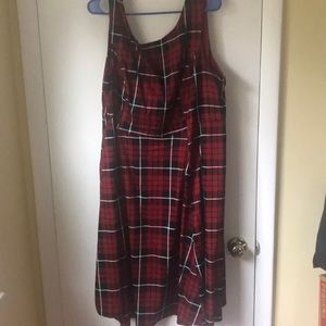 Torrid Retro Chic Plaid Swing Dress
